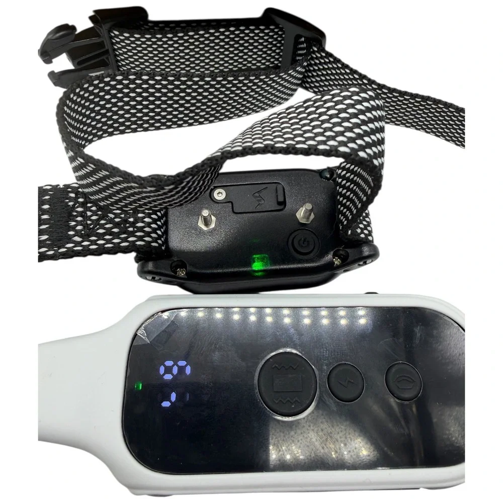Honey One Pets Training Collar 3000ft Range Shock Vibration Beep 3‎ Modes IPX7
